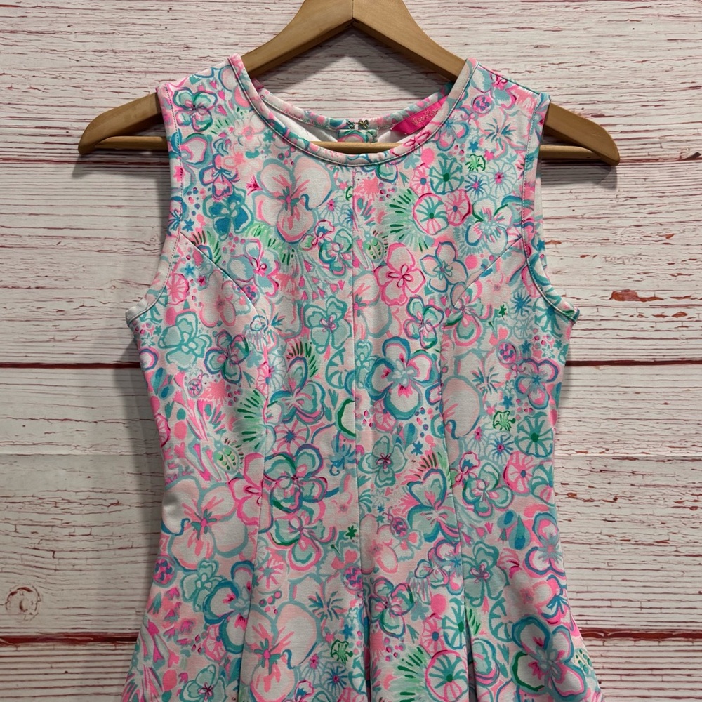 Lilly Pulitzer Kinsey Dress in Resort White Love Bug Sz XS - Picture 5 of 13